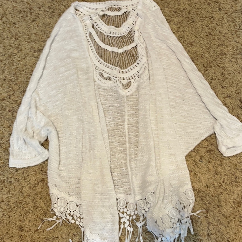 Lace cardigan